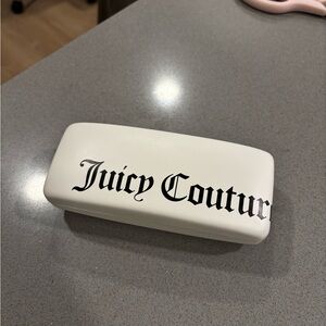 Juicy Couture Cream Eyewear Case